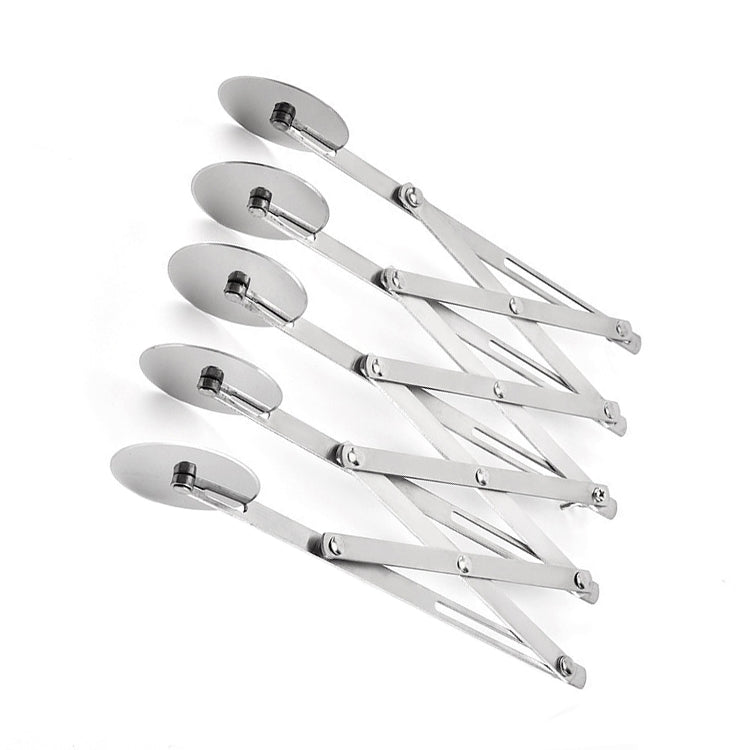 Stainless Steel Retractable Multipurpose Pizza Knife, Style: