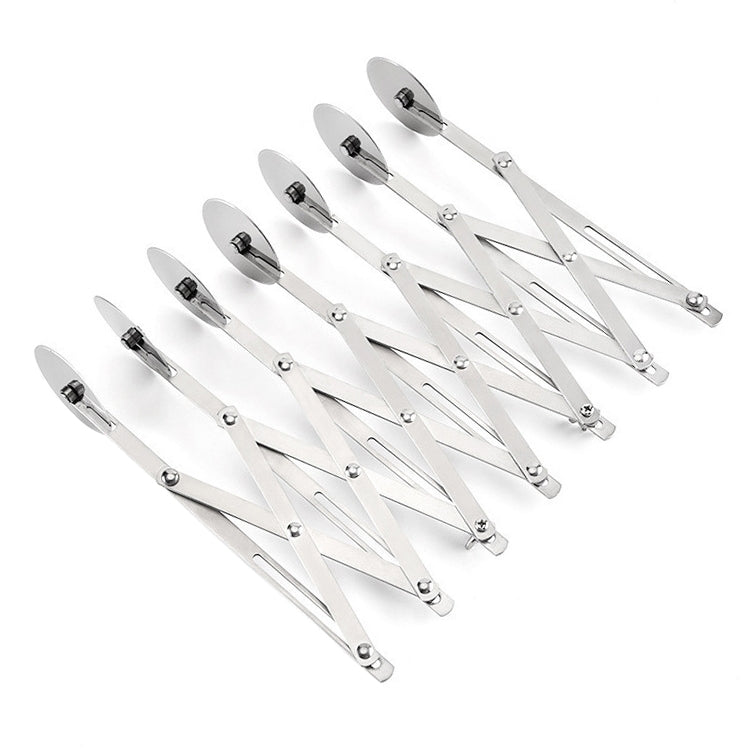 Stainless Steel Retractable Multipurpose Pizza Knife, Style: