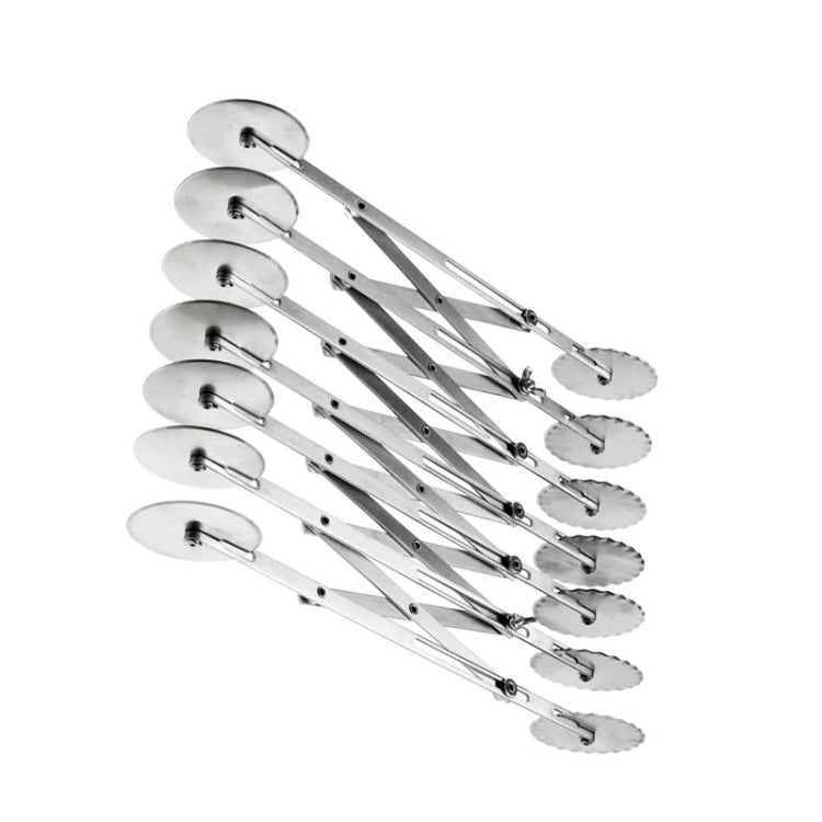 Stainless Steel Retractable Multipurpose Pizza Knife, Style: