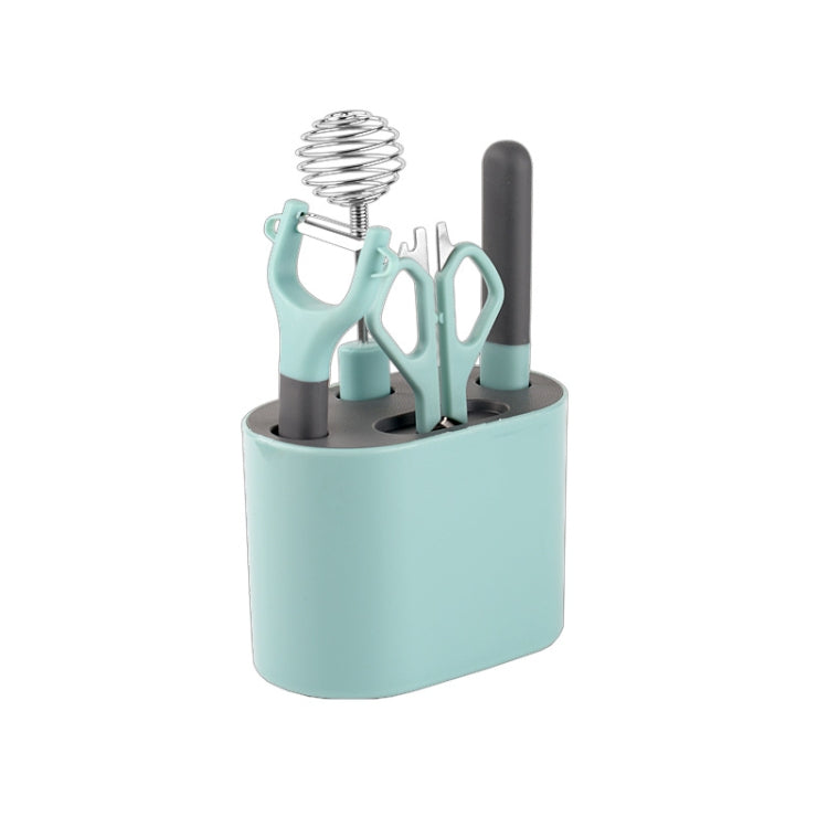 Stainless Steel Peeler Kitchen Gadgets Set With Storage Holder