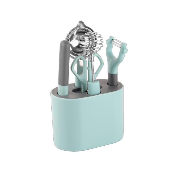 Stainless Steel Peeler Kitchen Gadgets Set With Storage Holder