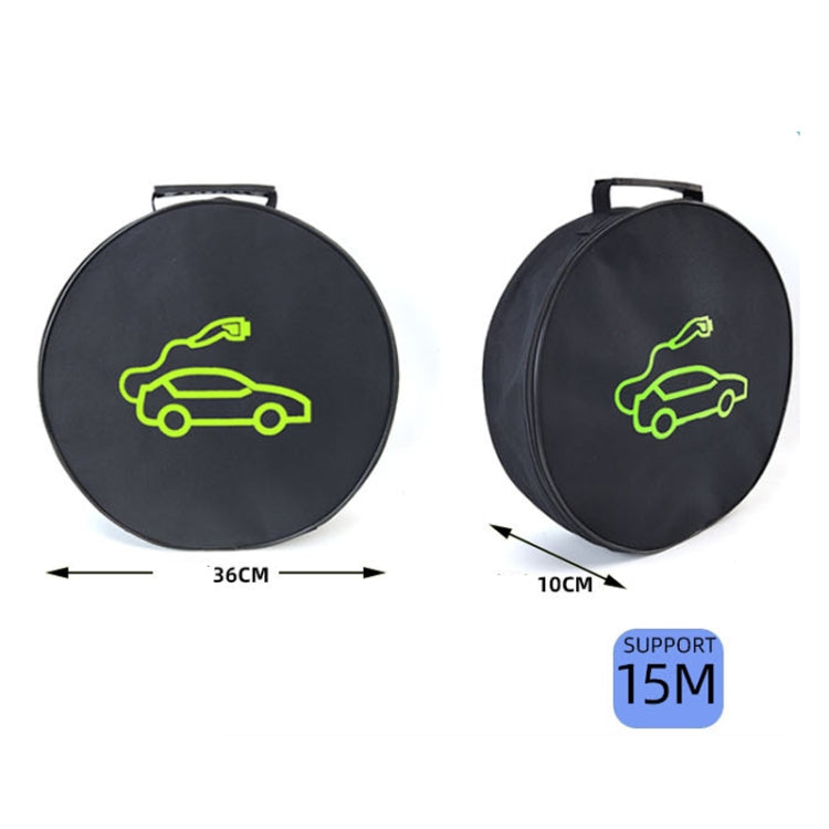 Car Charging Cable Storage Bag Carry Bag For Electric Vehicle Charger Plugs,Spec: