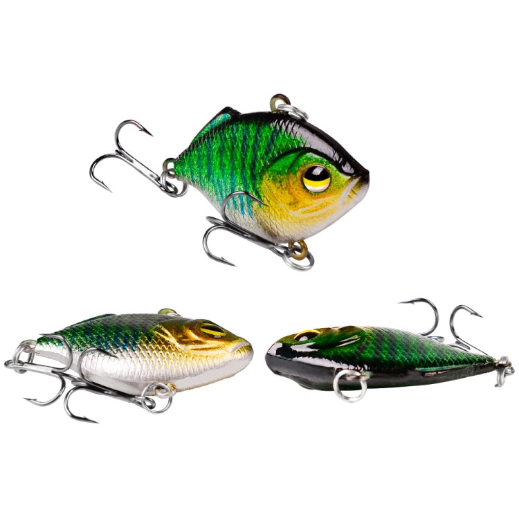 3 PCS PROBEROS DW1044 4.5cm/8.5g Lure Fake Bait Iconic Plastic VIB Hard Bait, DW1044 A, DW1044 B, DW1044 C, DW1044 D, DW1044 E, DW1044 F, DW1044 G, DW1044 H