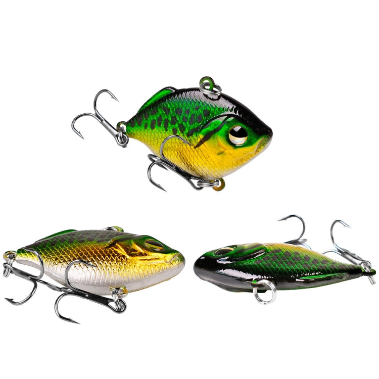 3 PCS PROBEROS DW1044 4.5cm/8.5g Lure Fake Bait Iconic Plastic VIB Hard Bait, DW1044 A, DW1044 B, DW1044 C, DW1044 D, DW1044 E, DW1044 F, DW1044 G, DW1044 H
