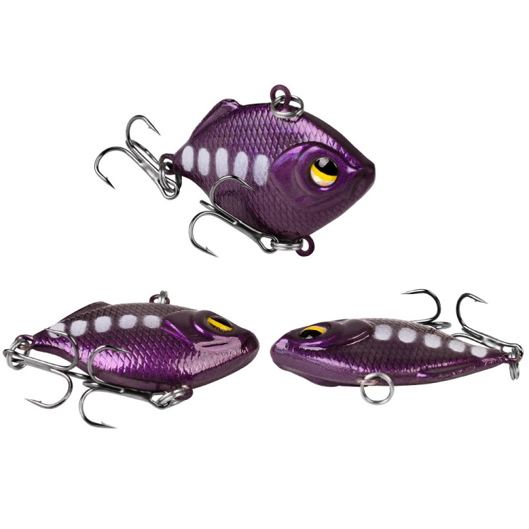 3 PCS PROBEROS DW1044 4.5cm/8.5g Lure Fake Bait Iconic Plastic VIB Hard Bait, DW1044 A, DW1044 B, DW1044 C, DW1044 D, DW1044 E, DW1044 F, DW1044 G, DW1044 H
