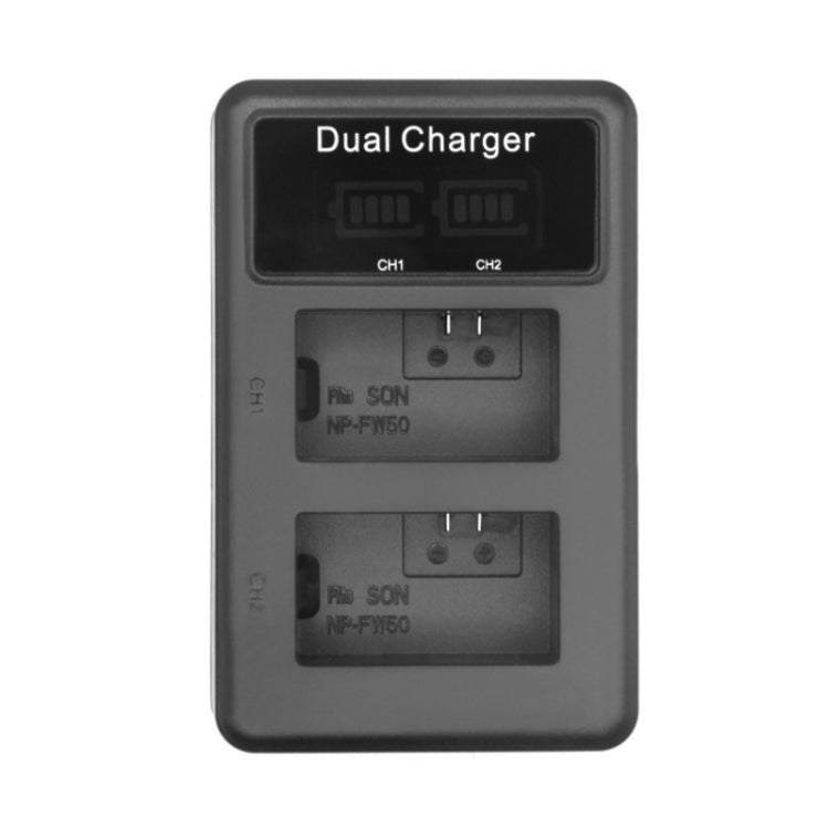 Vertical Dual Charge SLR Camera Battery Charger