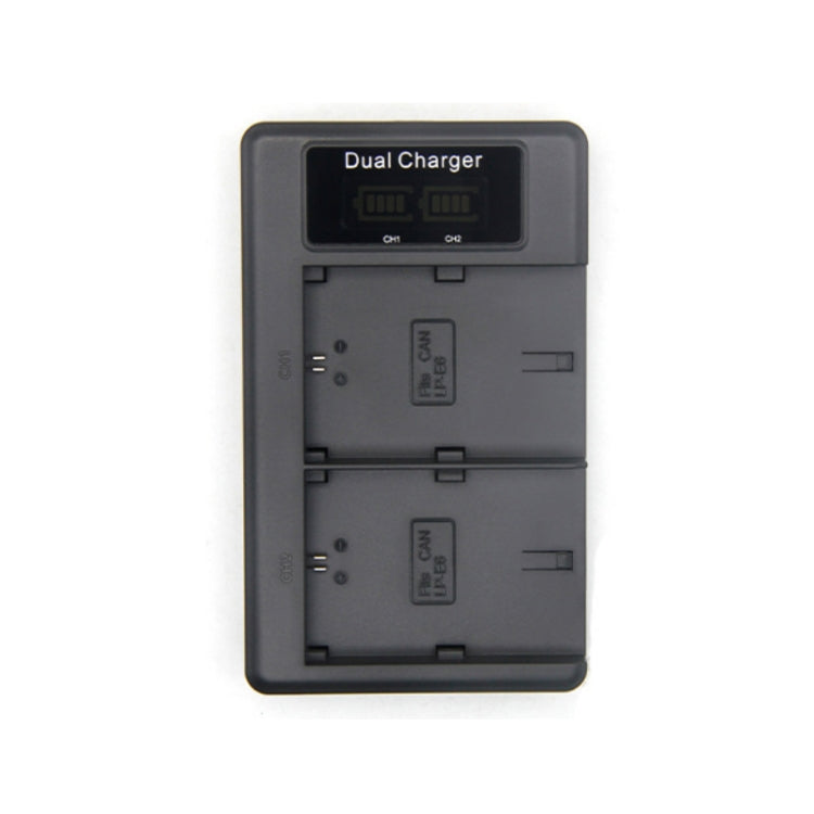 SLR Camera Vertical Dual Battery Charger