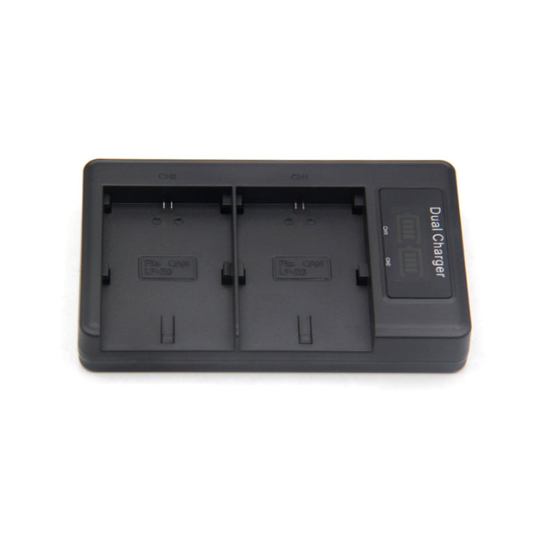 SLR Camera Vertical Dual Battery Charger