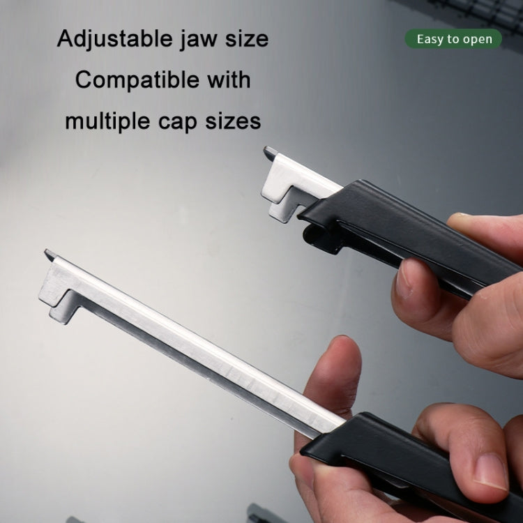 2 PCS 2 in 1 Retractable Can Opener Beer Bottle Opener