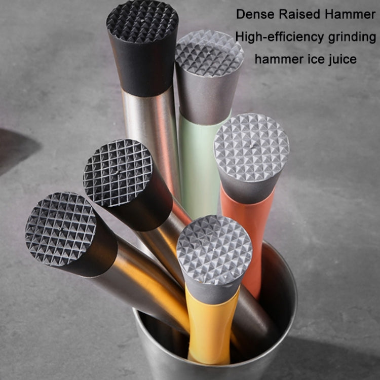 Cocktail Lemon Stirrer Bar Crushed Ice Hammer, Straight 21cm, Straight 25cm, Thick Waist 21cm, Thick Waist 25cm