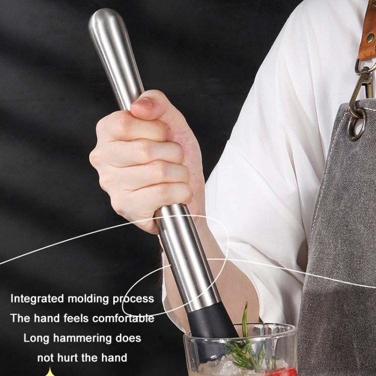 Cocktail Lemon Stirrer Bar Crushed Ice Hammer, Straight 21cm, Straight 25cm, Thick Waist 21cm, Thick Waist 25cm