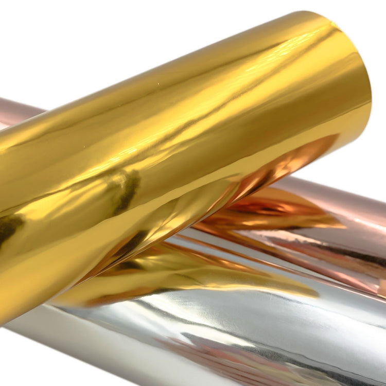 Glossy Metal Self Adhesive Vinyl Film DIY Cup Sticker Car Sticker