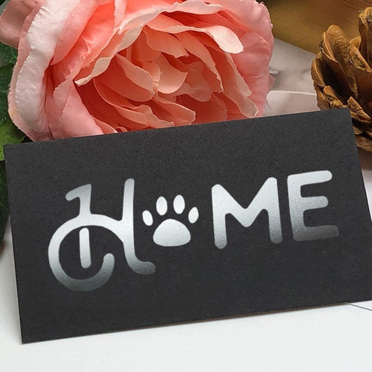 Matte Metal Self Adhesive Vinyl Lettering Sticker Cup Sticker Car Sticker