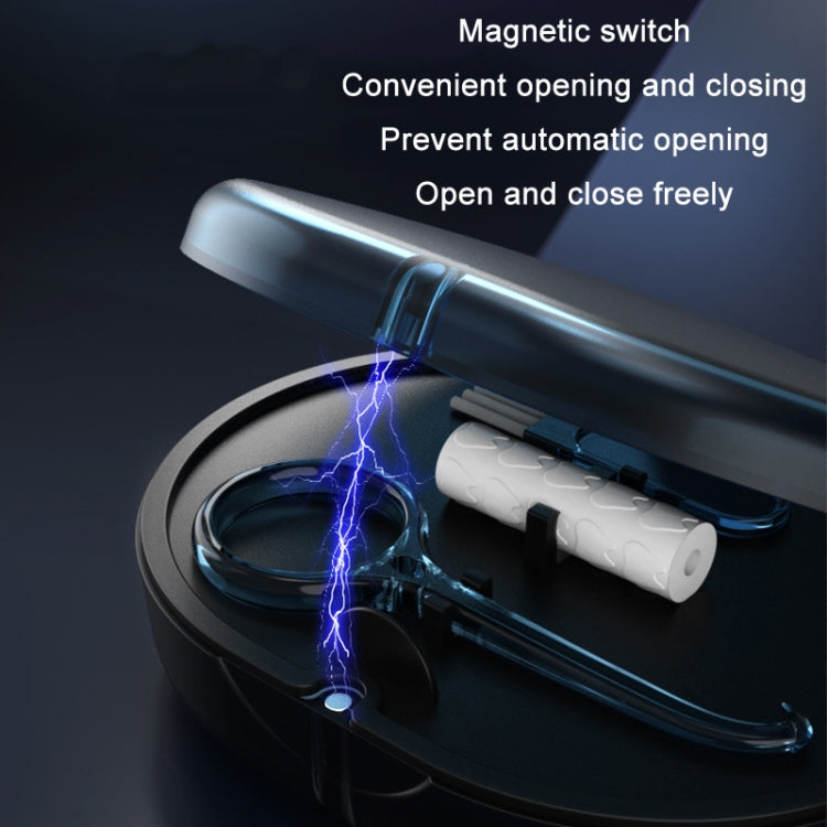 Magnetic Braces Holder Beauty Mirror Storage Box With Chewing Glue