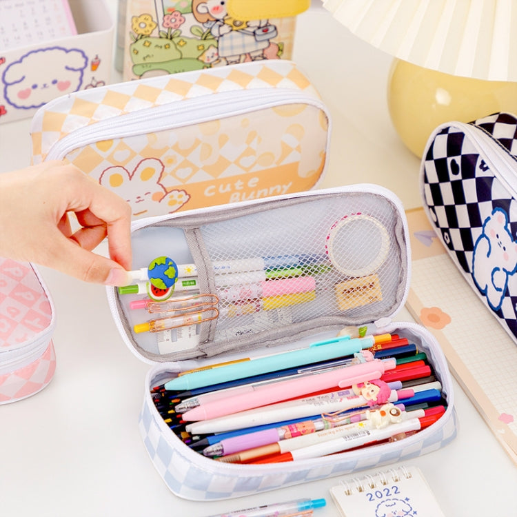 A22 Large-Capacity Cute Cartoon Pattern Pen Bag Stationery Storage Bag