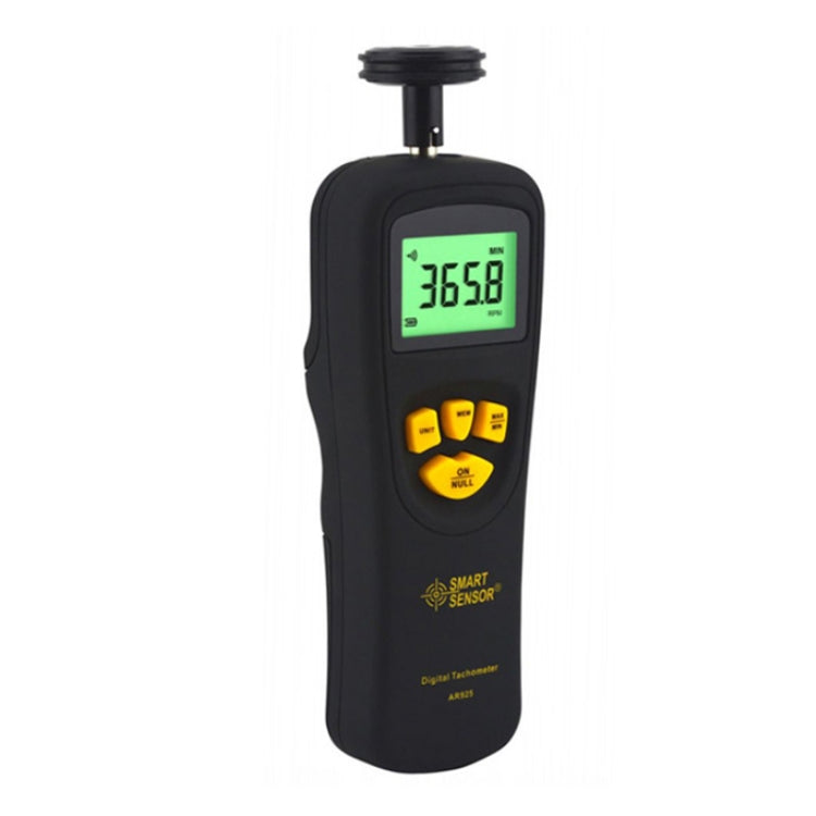 Smart Sensor AR925 LCD Display Contact Tachometer