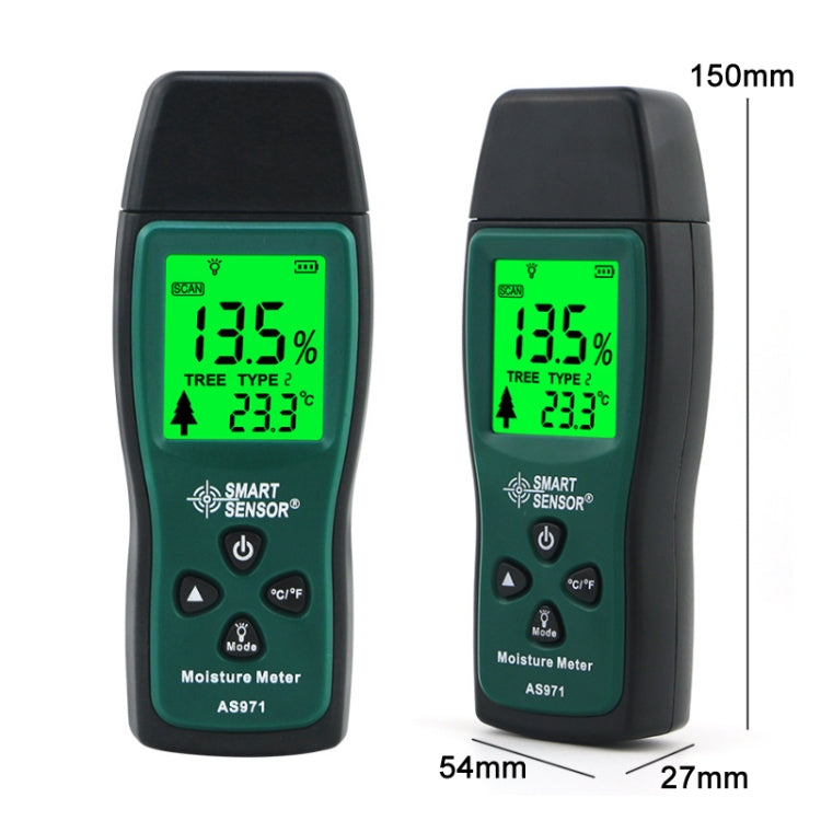 Smart Sensor AS971 Moisture Content Tester For Wood Furniture Making
