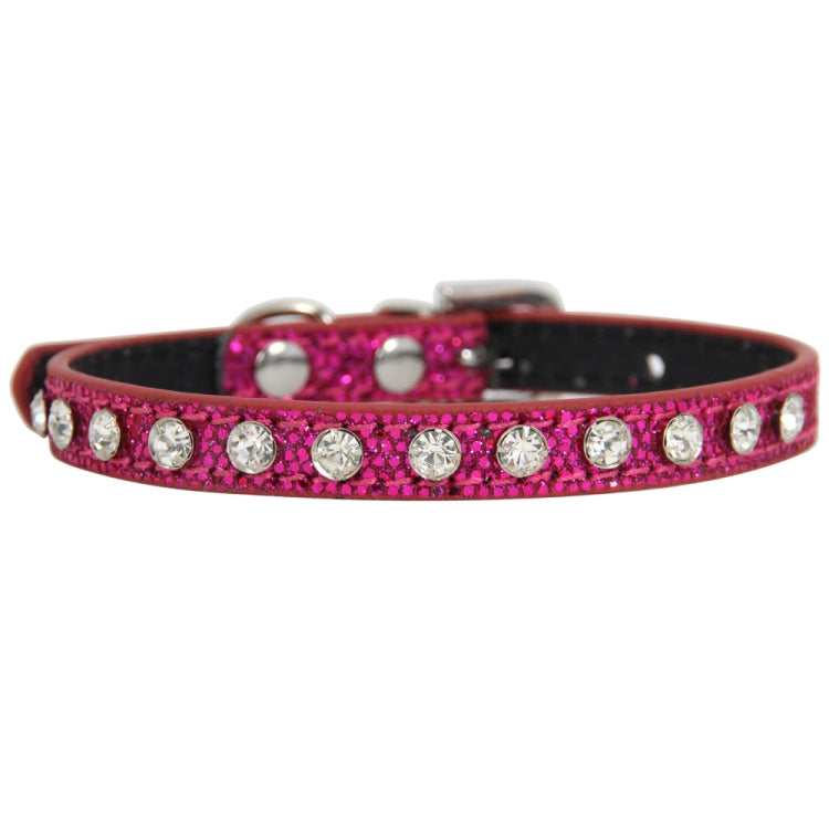 Glitter Diamond Cat Neck Collar Decorative Supplies, No Diamond Golden 1.5 x 30cm, No Diamond Golden 1.0 x 35cm, No Diamond Golden 1.0 x 30cm, No Diamond Golden 1.0 x 25cm, Diamond Rose Red 2.5 x 50cm, Diamond Rose Red 2.0 x 42cm                       ...