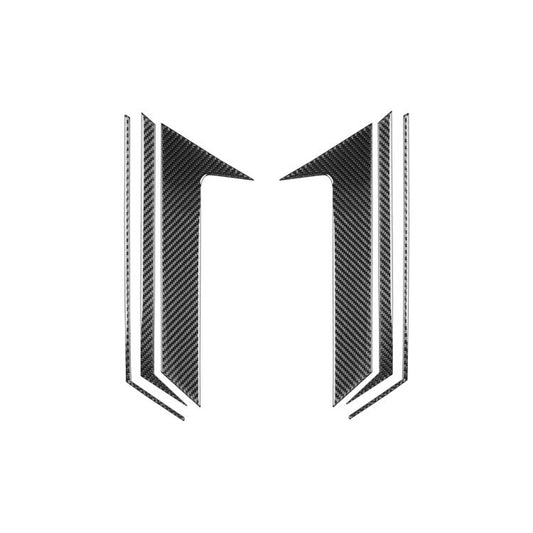 For Chevrolet Corvette C8 6pcs /Set Roof Camera Frame Sticker