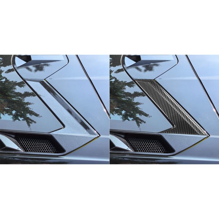 For Chevrolet Corvette C8 6pcs /Set Roof Camera Frame Sticker