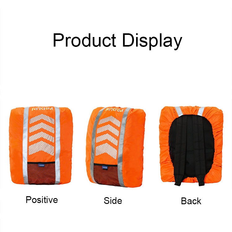 AYKRM AS6-007 Cycling Backpack Dust-proof Reflective Waterproof Cover