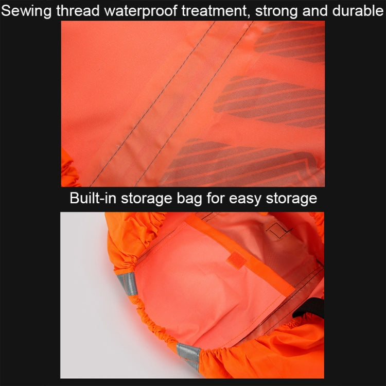 AYKRM AS6-007 Cycling Backpack Dust-proof Reflective Waterproof Cover