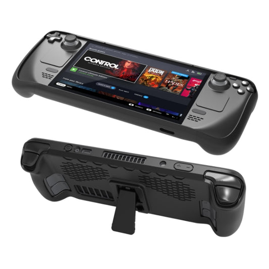JYS For Steam Deck Handheld TPU Case + Touchpad Button Sticker