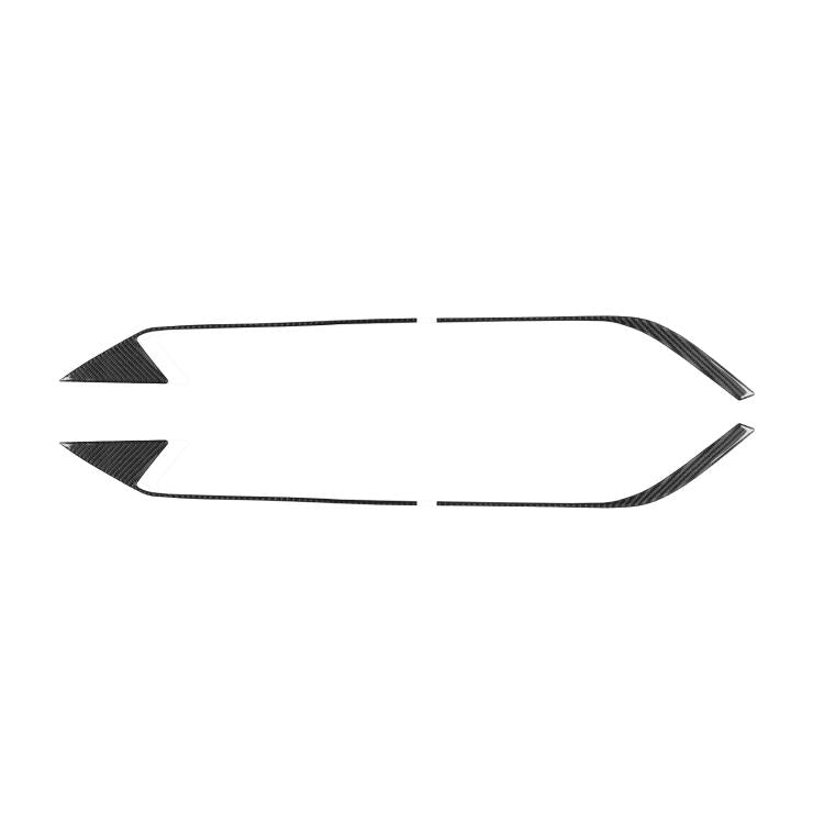 For Chevrolet Corvette C8 4pcs /Set Roof Engine Vent Sticker