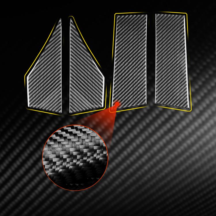 For Chevrolet Corvette C8 4pcs /Set Roof Both Sides Decorative Stickers