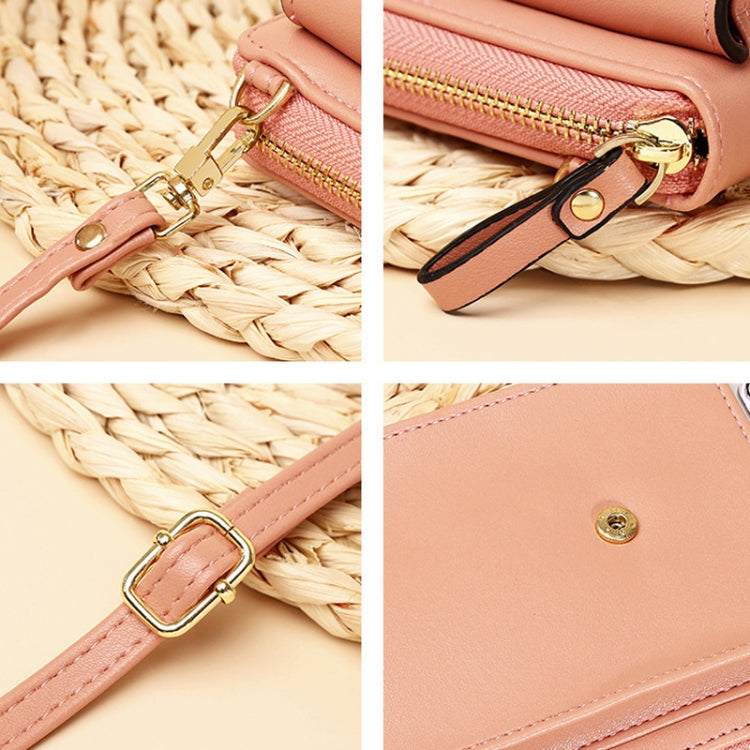 Shoulder Crossbody Bag Large Capacity Ladies Long Purse Mobile Phone Bag