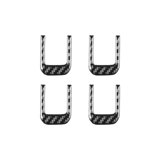 For Chevrolet Corvette C8 4pcs /Set Sun Visor Decorative Sticker