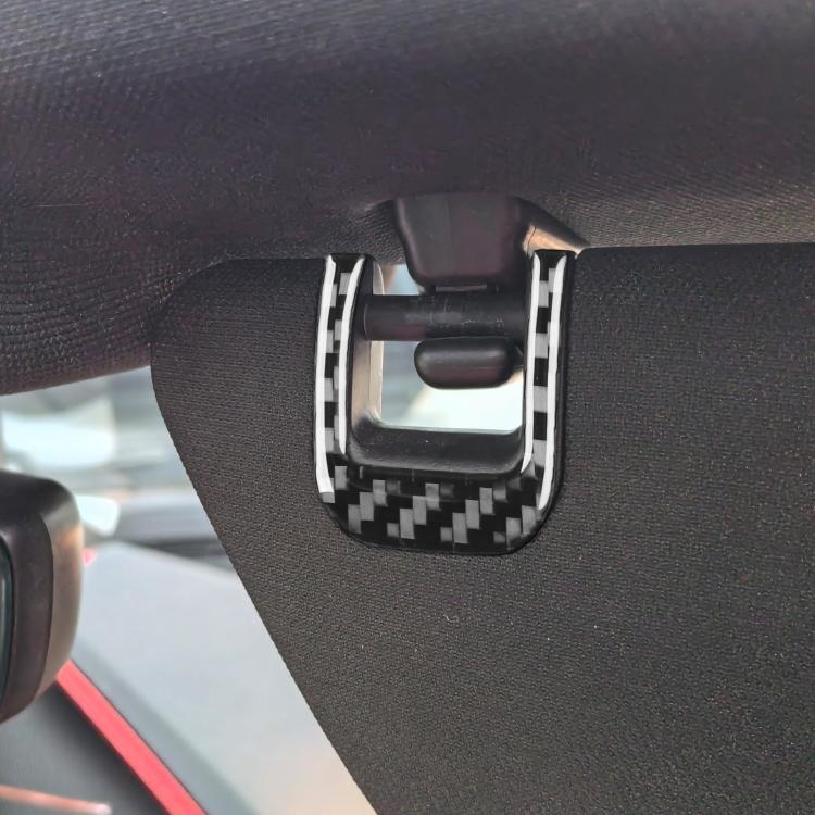 For Chevrolet Corvette C8 4pcs /Set Sun Visor Decorative Sticker