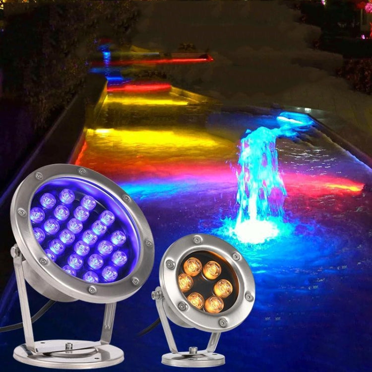 LED Underwater Light Pool Fish Pond Fountain Waterproof Landscape Light, 12W, 18W, 24W