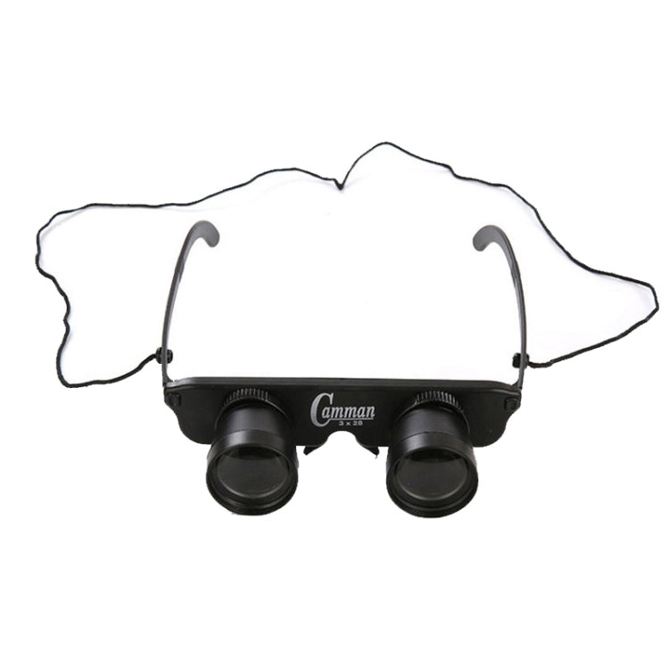 Camman 3 x 28 Adjustable Focus Glass Type Fishing Binoculars ,Spec: