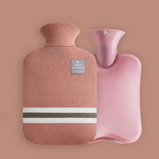 Large Explosion-proof Water-injected PVC Warm Water Bag, Spec:, 1000ml (Leather Pink), 1000ml (Orange), 1000ml (Light Gray), 1000ml (Dark Gray), 1000ml (Navy Blue), 1000ml (Sky Blue), 2000ml (Leather Pink), 2000ml (Orange), 2000ml (Light Gray)