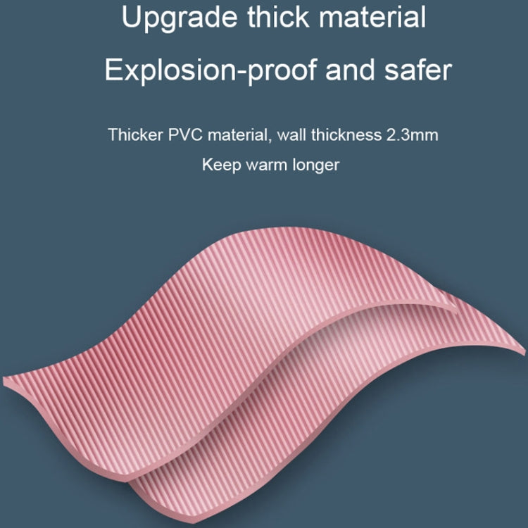 Large Explosion-proof Water-injected PVC Warm Water Bag, Spec: