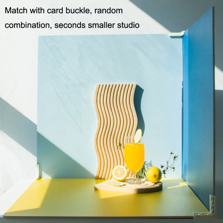 40x40CM Double-sided Photography Background Board Food Photo Props