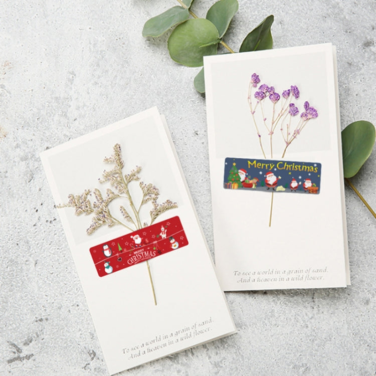 Christmas Stickers Child Toys Holiday Cartoon Tabel