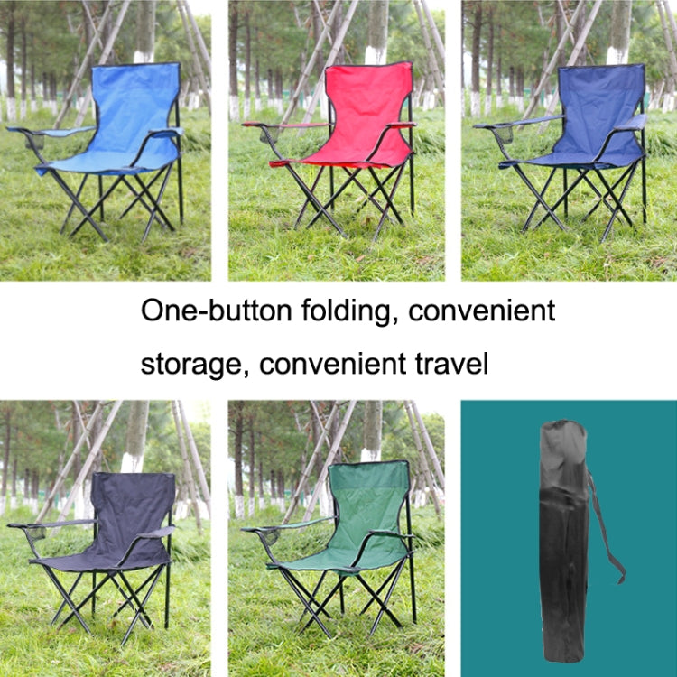 Casual Picnic Sketching Handrest Backrest Fishing Portable Beach Chair