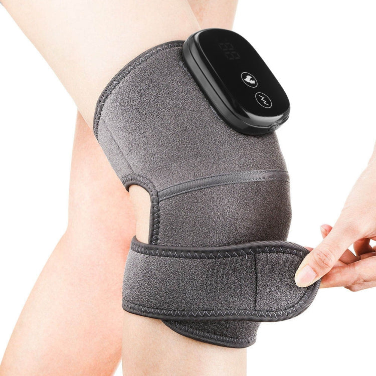 Electric Heating Therapy Knee Massager Vibration Massage Knee Pad