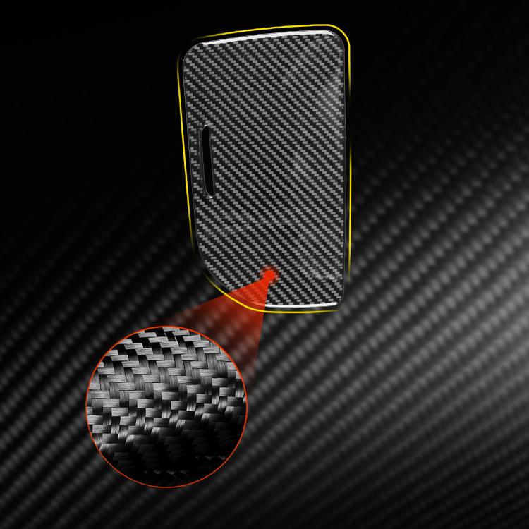 For Chevrolet Corvette C8 Left-Hand Drive Center Control Cup Cover Sticker