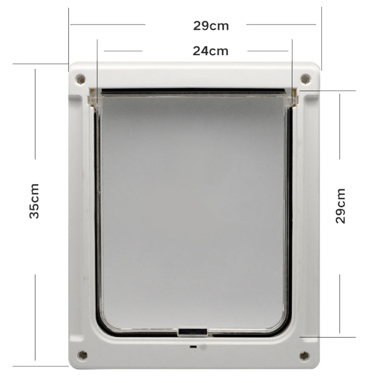 GM-01 Pet Door Pet Supplies ABS Dog and Cat Door Hole