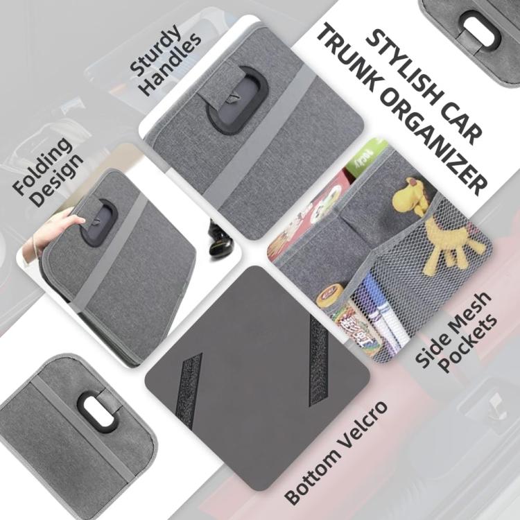 Car Trunk Folding Oxford Fabric Storage Bag