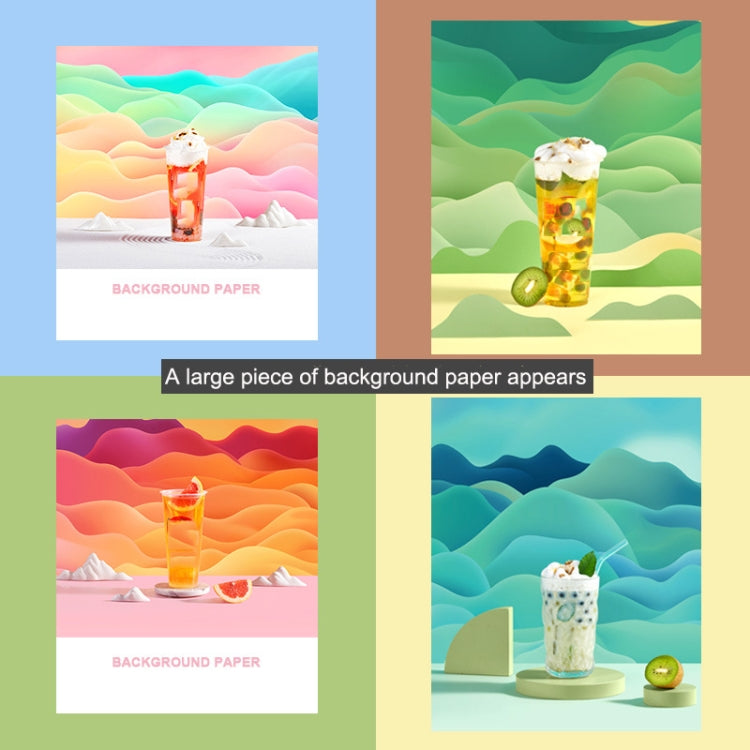 3D Double-Sided Matt Photography Background Paper