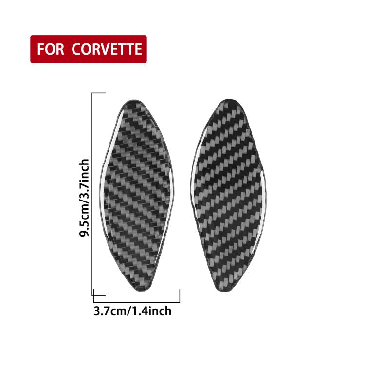 For Chevrolet Corvette C8 2pcs /Set Inner Door Bowl Sticker