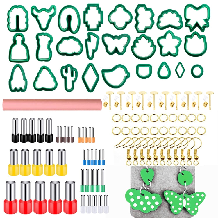 106-1 116 In 1 Clay Cutter Set DIY Clay Earring Mould Clay Earrings Making Tools