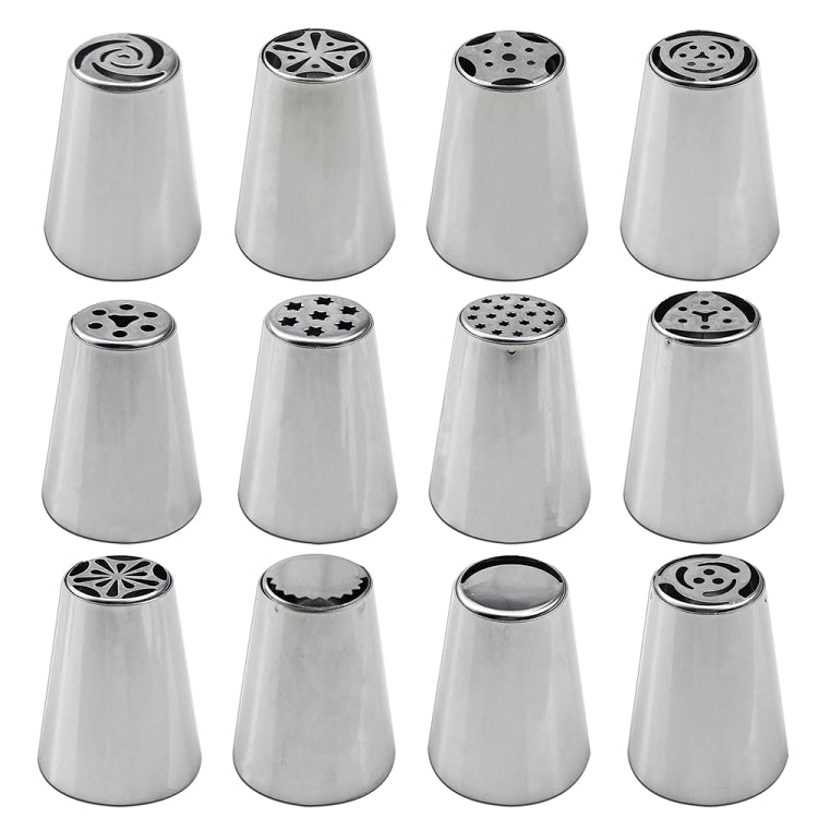 Stainless Steel Laminating Nozzle Set Cake DIY Laminating Nozzle Set Baking Tools