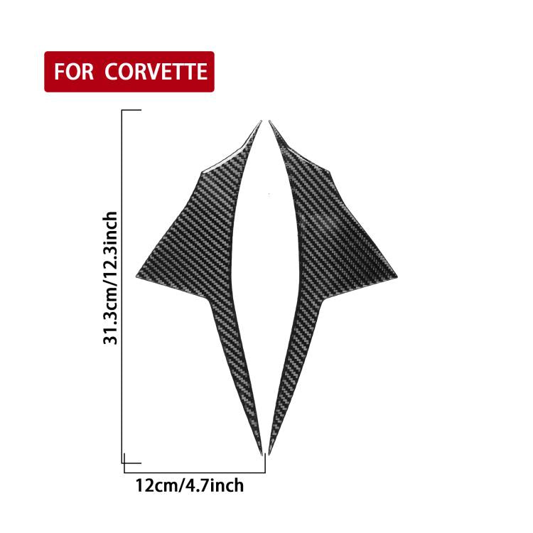 For Chevrolet Corvette C8 2pcs /Set Car Door Decorative Sticker