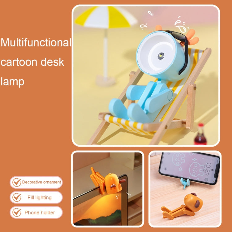 TL-23 LED Mini Foldable Cartoon Desk Lamp Home Pet Shape Decoration Table Lamp, Spec: