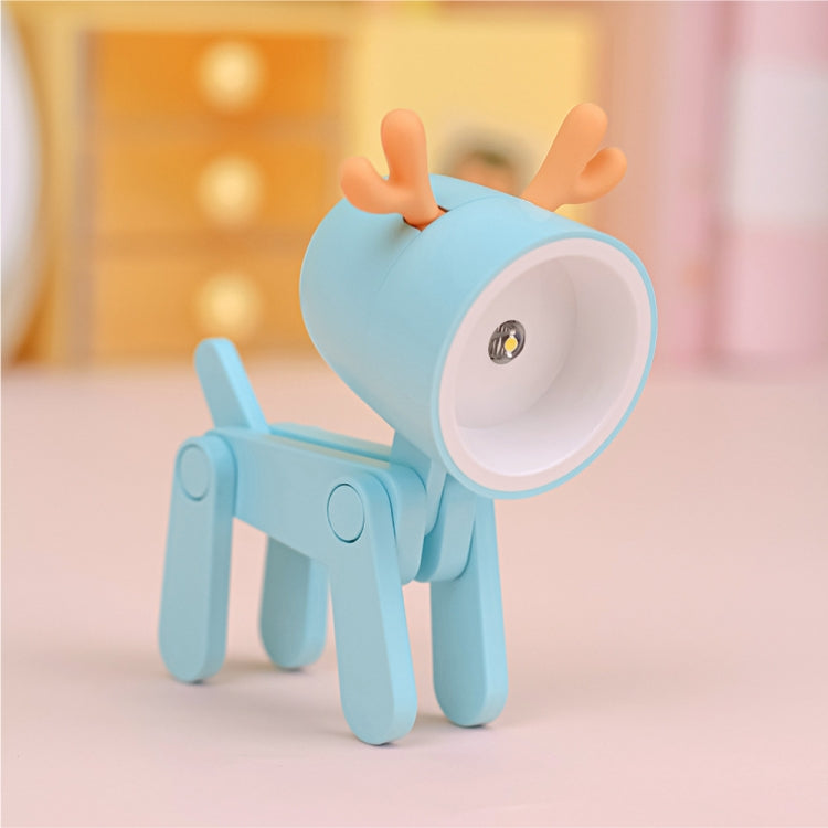 TL-23 LED Mini Foldable Cartoon Desk Lamp Home Pet Shape Decoration Table Lamp, Spec:
